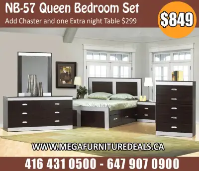 Gill Bedroom Set - Queen Bedroom Set - Single Bed - Double Bed, View more