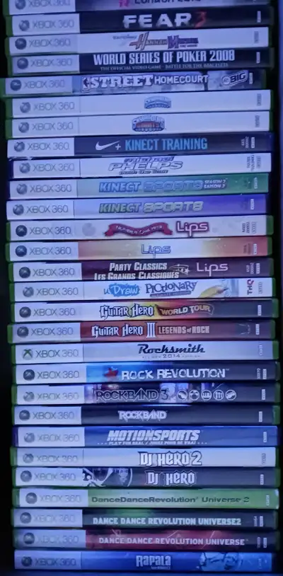 Jeux xbox 360. Prix sur demande, View more