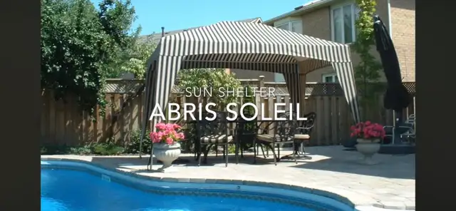 Abri Soleil Shademaster / resistant au vent in Patio & Garden Furniture in City of Montréal - Image 4