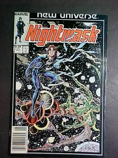 Marvel Comics, New Universe Nightmask, Vol 1 #7, May 1987 VF/NM, View more