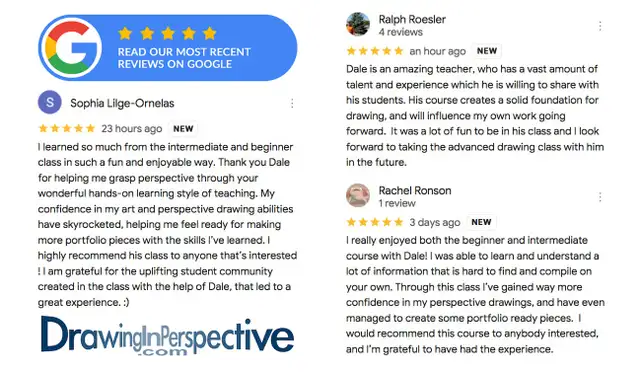 JAN. 8 The FOUNDATION of Drawing PERSPECTIVE DRAWING Art Class!64667464608002124