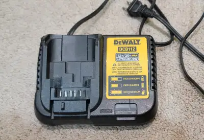 For Sale: $25 DeWALT Charger 12V/20V MAX. DCB112. LITHIUM ION.