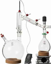 Ai 5 Liter Short Path Distillation Kit with triple cow adapter