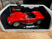 Burago - 1/18 diecast 3007 - 1957 Ferrari 250 Testarossa - Red