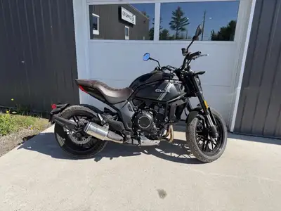 **OPEN TO REASONABLE OFFER** 2024 CFMOTO 700 CL-X Heritage · Driven 9,964 kilometers ECO and SPORT r...