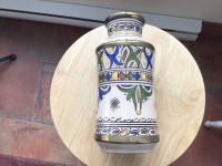Vase en poterie vintage marocaine  FĒS 