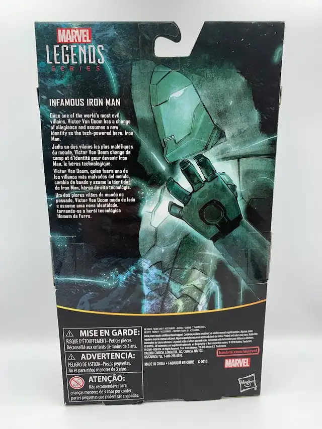 Hasbro Marvel 2019 Legends Exclusive Infamous Iron Man(Dr. Doom) in Toys & Games in New Glasgow - Image 3