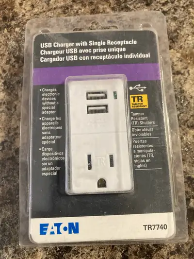 Eaton USB Charger, View more