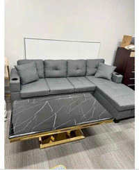 Sustainable Material Sectional Sofa with Delivery 
