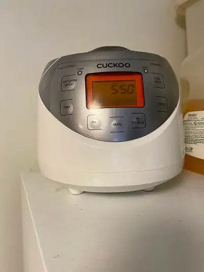 Cuckoo rice cooker, View more