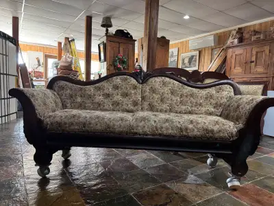 Beautiful Antique couch 3 for $500 really good deal!, View more