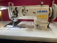 BRAND NEW INDUSTRIAL JUKI LU- 1560N TWO NEEDLES WALKING FOOT 