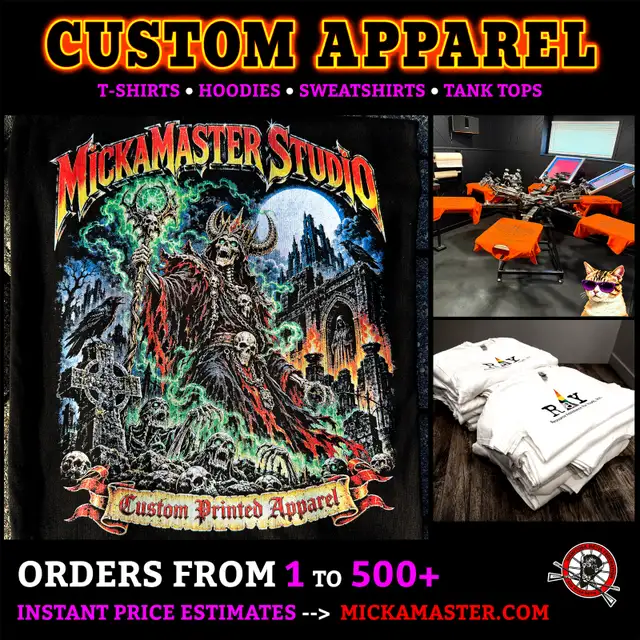 Custom T-Shirts, Hoodies & More