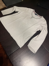 Tommy Hilfiger Stripped Top Size XL