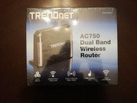 Brand NewTRENDnet Wireless AC750 Dual Band Router TEW-810DR WIFI