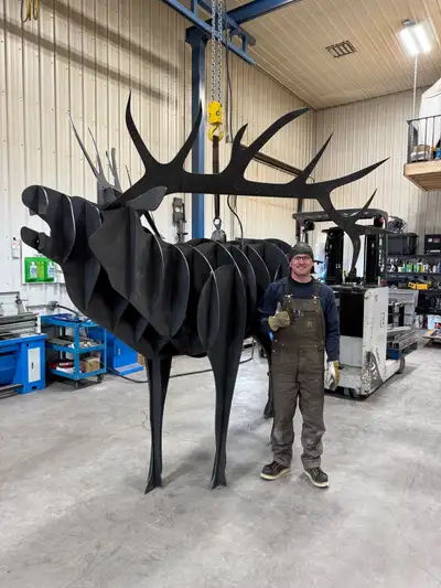 We can make any animal you would like! Indestructible pieces of art. You can leave it sandblasted fo...