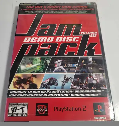 Playstation 2 Jampack Demo Disc Volume 10 SEALED, View more