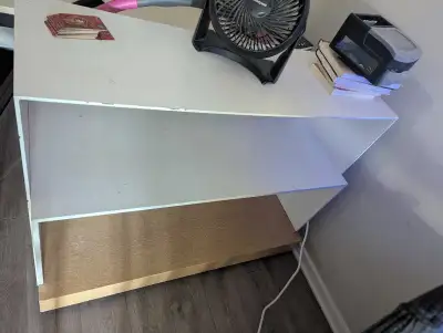 Bought from a retail shoe store that was closing. I used it as a TV stand in my living room. I got a...