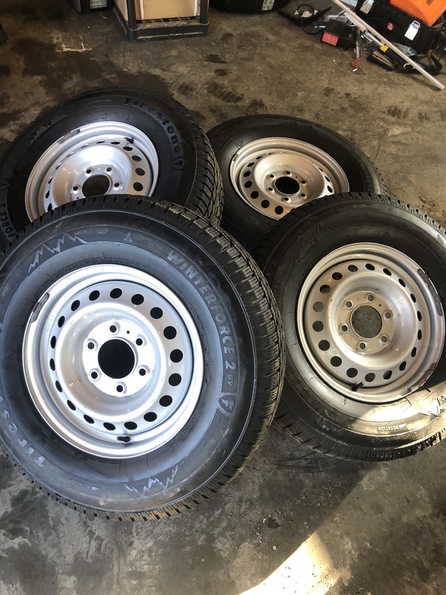OEM Ford Ranger new steel rims and winter tires 255 70 16 Tires & Rims Ottawa Kijiji