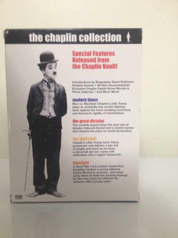 CHARLIE CHAPLIN DVD BOX SET in CDs, DVDs & Blu-ray in St. John's - Image 3