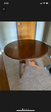 Wood table 