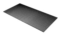 ✅ Black Eggcrate Panel Diffuser ✧ 24"×48" ✧ Polystyrene