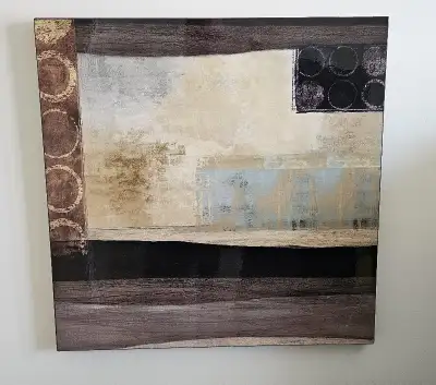 Cadre Abstrait Luisant / Abstract Wall Art Shiny, View more