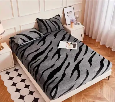 Plush Fitted Bed Sheet, View more