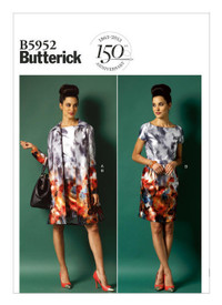 Sewing Pattern: Butterick 5952, coat and dress, size 8 - 16