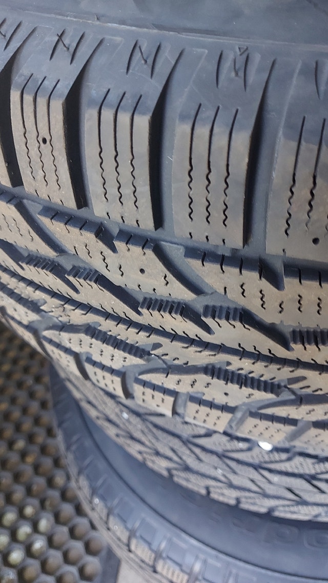 4 Firestone winter tires Tires & Rims Kitchener / Waterloo Kijiji