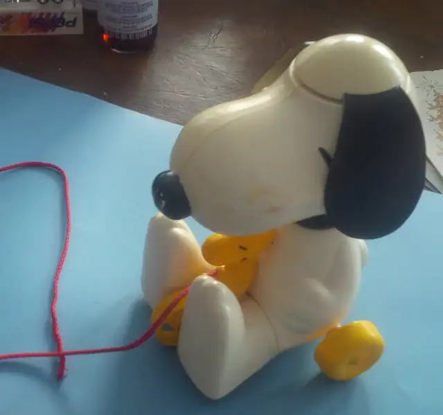 5 Charlie Brown Books, Pull Toy Snoopy & Woodstock in Other in Kitchener / Waterloo - Image 6