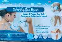 Brand new Spinning Spa Brush