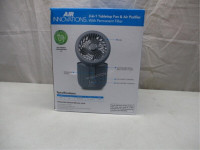 Air Innovations 2-in-1 Tabletop Fan & Air Purifier..$60.00