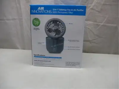 Air Innovations 2-in-1 Tabletop Fan & Air Purifier..$60.00, View more