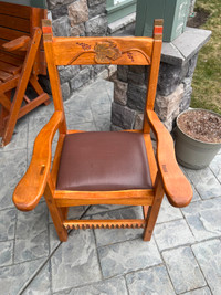 Unique Pine Wood Chair