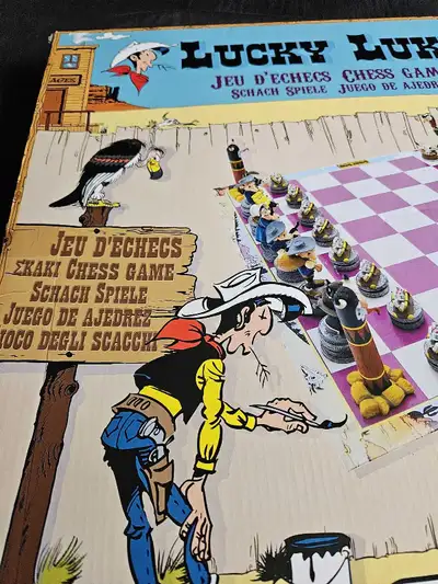Lucky Luke, jeux d'échec.., View more