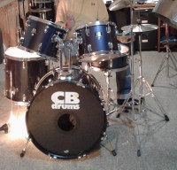 Drum Set, Congas, and Dud dup