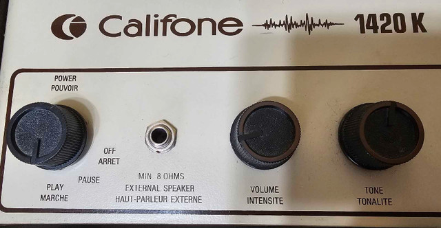 Califone Record Player  in Stereo Systems & Home Theatre in St. Catharines - Image 4