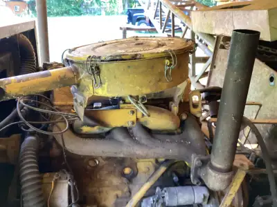:aprox 50 hp. 2000 hours. Good condition. Mounted on skid,complete with radiator. Ideal skid steer s...