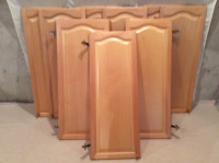 Cabinet maple wood doors for kitchen