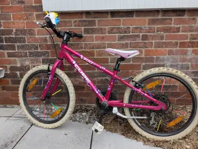 Pink kid's bike - 20" wheels, View more