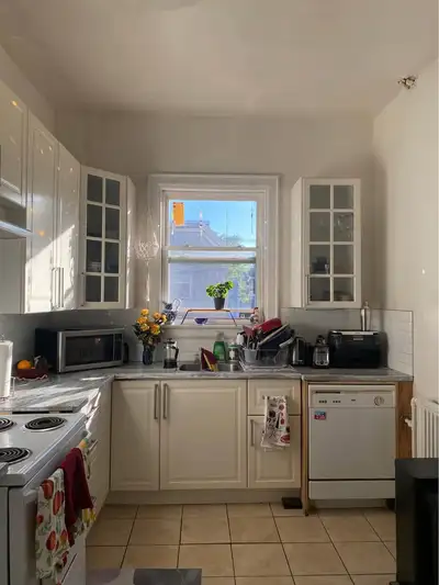 Subletting my room in a spacious 3-bedroom apartment shared with two friendly, outgoing girls who wo...