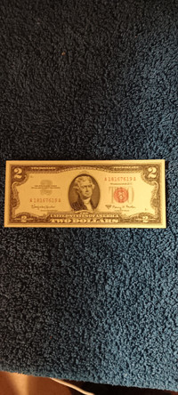 US 1963 TWO DOLLAR BILL
