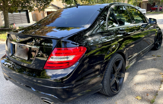 2014 Mercedes C350 AMG 4matic, SAFETY,LIKE BRAND NEW CAR, SAFETY in Cars & Trucks in Markham / York Region - Image 2