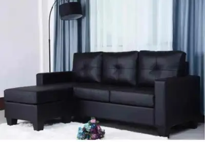 Black Sectional Couch leather , View more