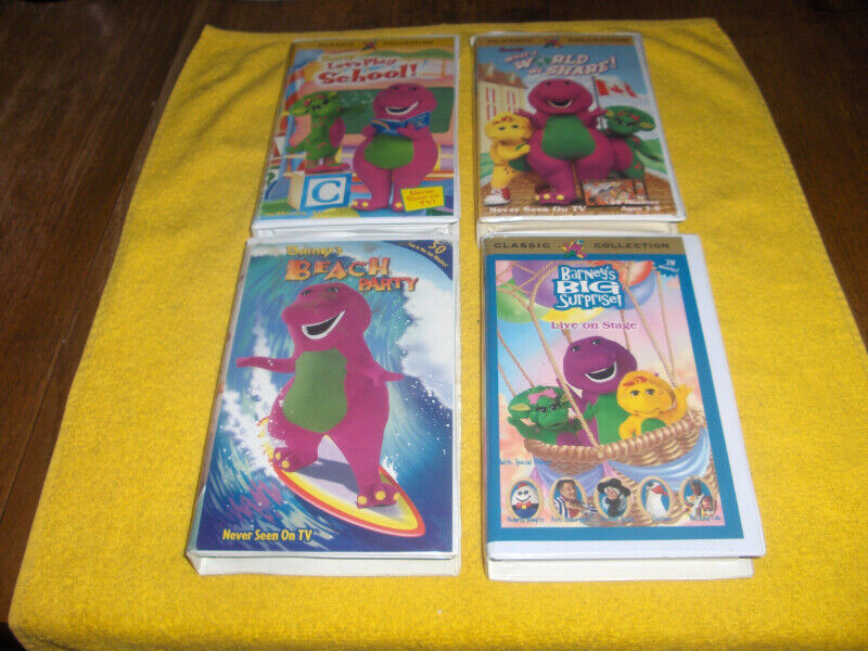 Barney video's VHS. for sale  