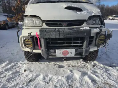 4m40t engine, Transmission, rear axle, body parts, all available. 165k kms, only body damage. From D...