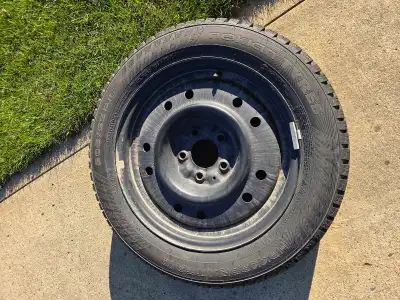 Only used half a season Nokian Hakkapliitta 10 studded tires with steel black rims. 5 bolt used on a...