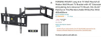 tv wall mount - long arm 43" extension