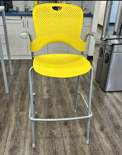 Herman Miller  Caper Stacking Stools used in office kitchen, View more